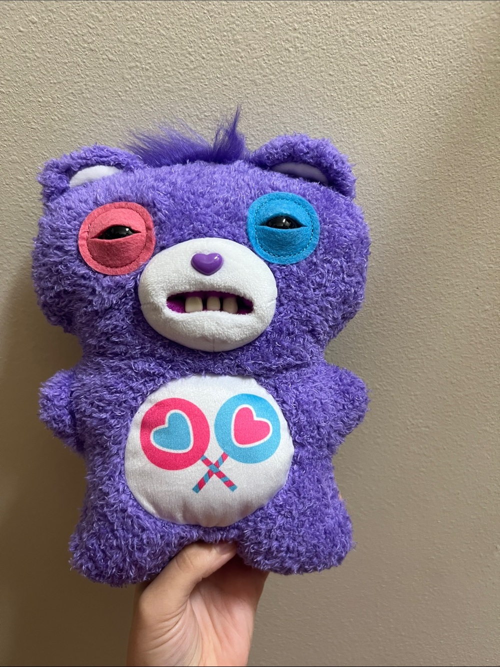 Purple Care-Bear fuggler